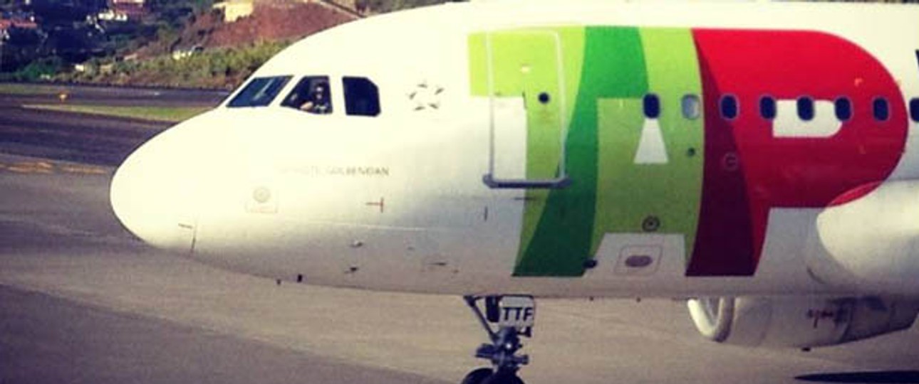 Airbus A320 von TAP: Die AIrline bekam eine Drohung in Guine-Bissau.