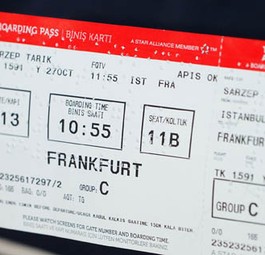 Bordkarte in Brailleschrift: Neuerung bei Turkish Airlines.