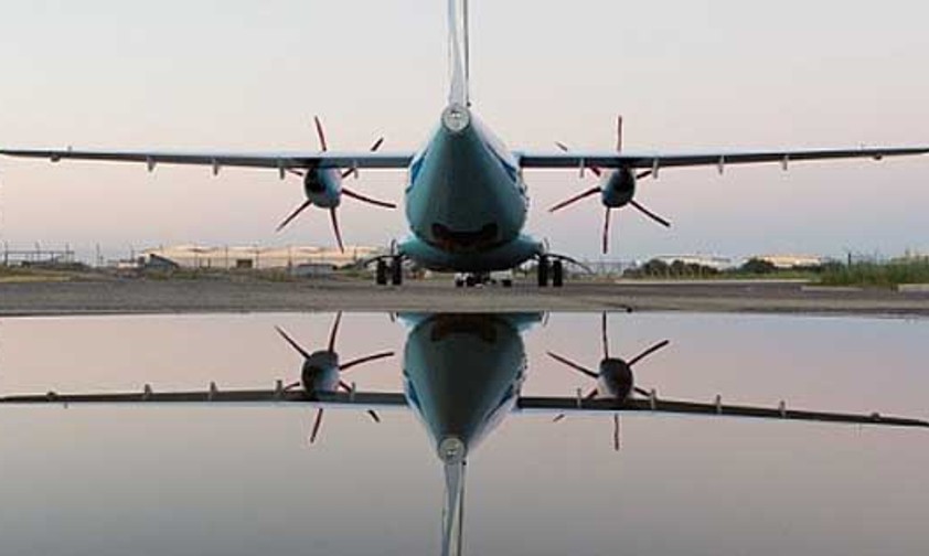 Flugzeug von ATR: 74 Plätze sind noch immer das höchste der Gefühle.