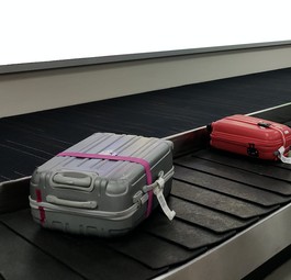 Gepäckband am Flughafen: Der Mann behauptete, seine Koffer seien nicht angekommen.