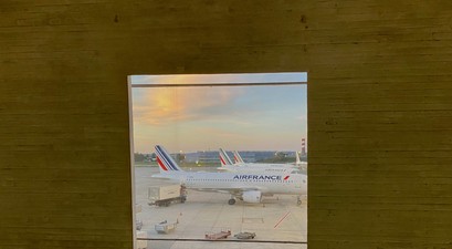 Blick auf Air France-Flugzeuge am Flughafen Paris-Charles-de-Gaulle: Paris hat den höchsten Markenwert aller Flughäfen weltweit. 