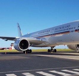 Airbus A350 der Flugbereitschaft: Soll nach Indien fliegen.