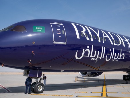 Boieng 8787-9 von Riyadh Air: Die Fluglinie bringt ihre Flotte in Sicherheit.