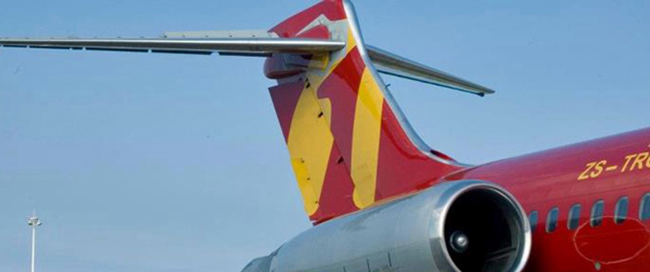 Flieger von 1Time: Die Südafrikaner stellen die Infrastruktur.