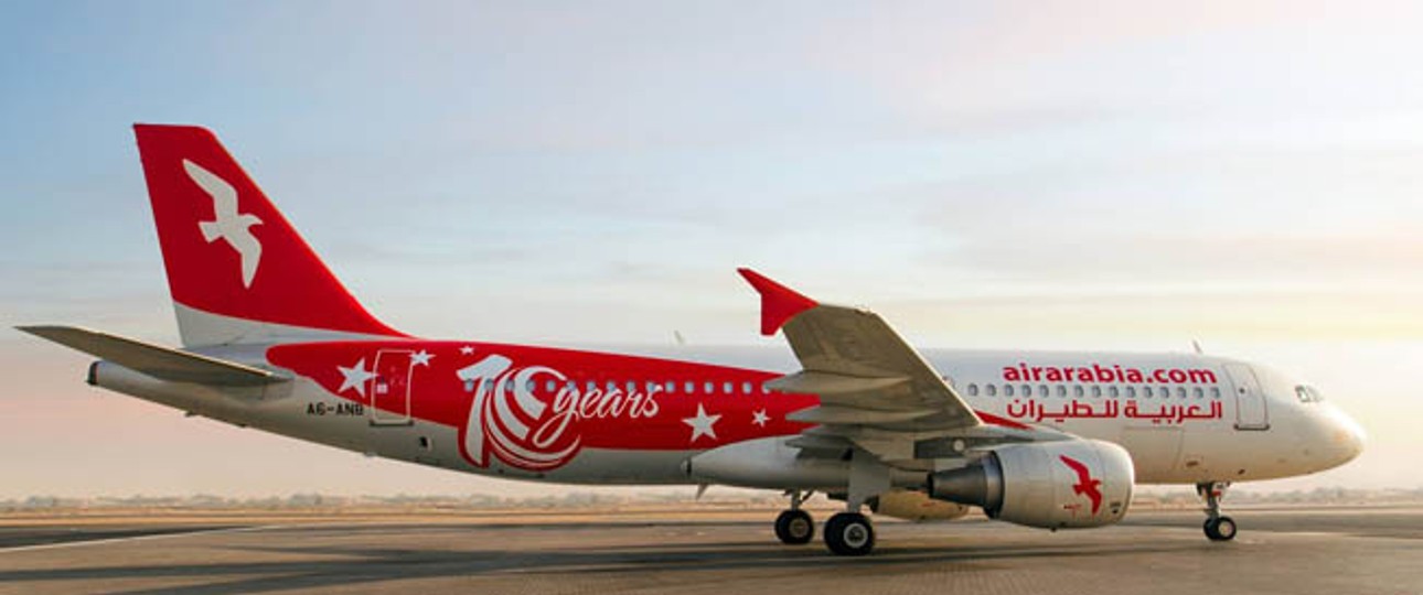 Airbus A320 von Air Arabia: Die Airline darf nicht von Ras al-Khaimah nach Indien.