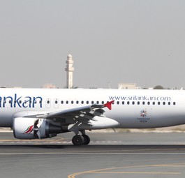 Airbus A320 von Sri Lanka Airlines: Die Fluglinie hat hohe Schulden.