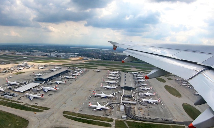 Blick auf den Flughafen Heathrow: British Airways ist die größte Airline am Platz.