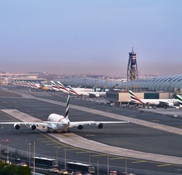 Vorfeld des Dubai International Airports: Hier sollen irgendwann Wohnungen entstehen.