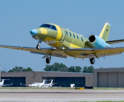 Cessna Citation Ascend: Der zweite Testflieger beim Erstflug.