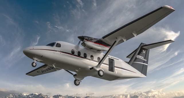 Cessna Sky Courier: Das Flugzeug bekommt eine Tür, die im Flug geöffnet werden kann. 