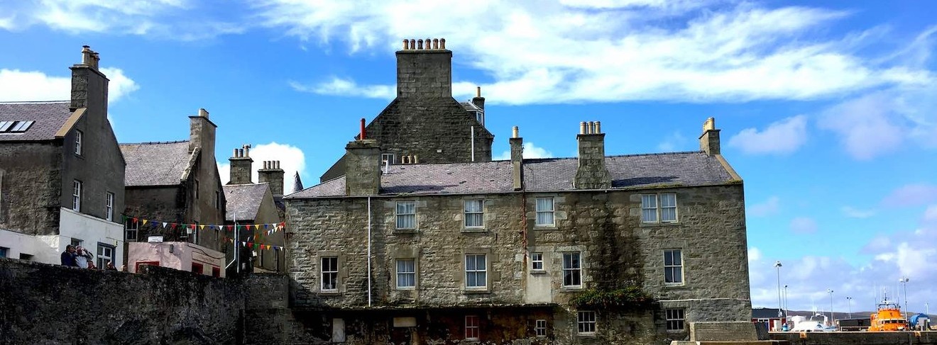 Lerwick auf Mainland Shetland