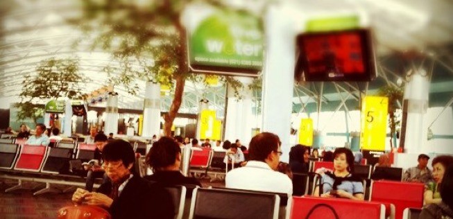Terminal 3 des Flughafens Jakarta: Keine gute Visitenkarte.
