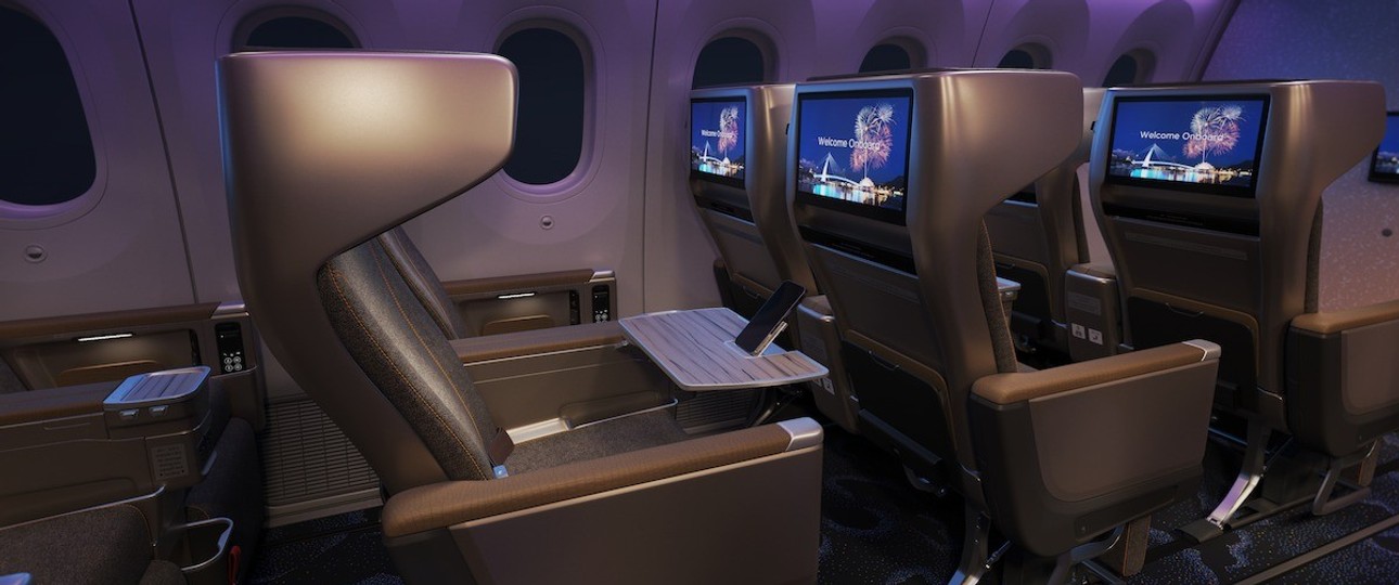 Premium Economy Class im Dreamliner von China Airlines: So soll sie aussehen.