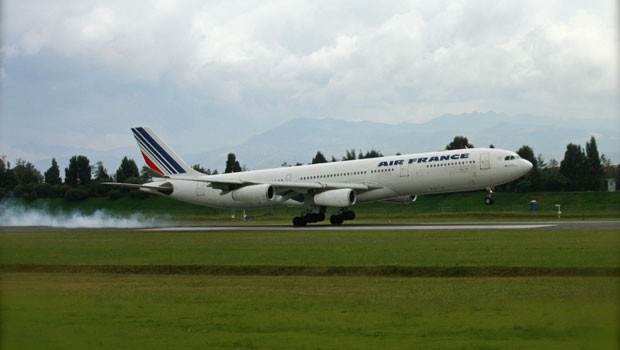 A340 von Air France: Mit einem solchen Flieger geschah der Zwischenfall im Juli.