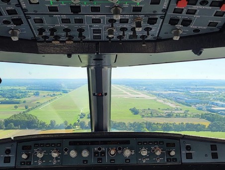 Blick aus dem Cockpit: Bei der Gewerkschaft VC gibt es Krach.