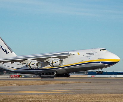 Antonov Airlines stellt dafür fest zwei An-124 zur Verfügung.
