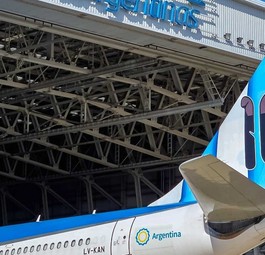 Airbus A330 Aerolinas Argentinas: Ein Hommage an Lionel Messi.