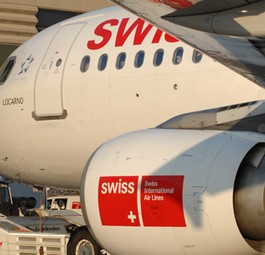 A320 von Swiss: Ein solcher Jet sandte den Notruf aus.
