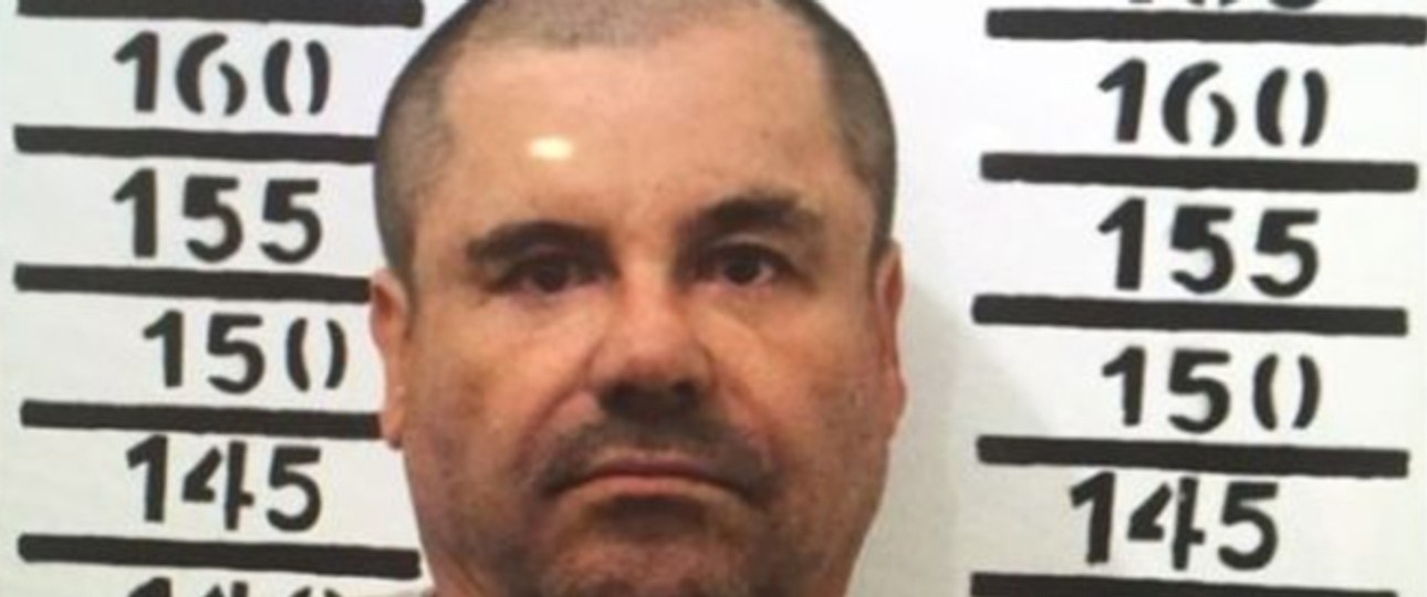 Fahndungsfoto von  Joaquin «El Chapo» Guzman: Der Drogenboss ist wieder im Gefängnis.