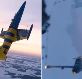 Screenshots aus dem spektakulären Video: Sie finde es am Ende des Artikels.