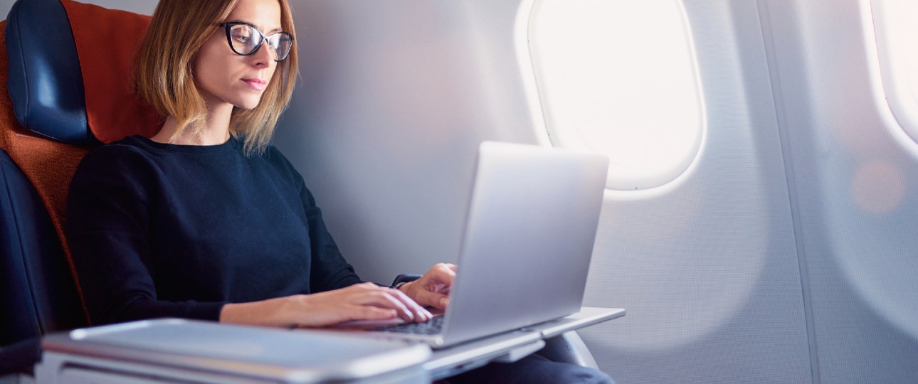 Mit Status fliegen