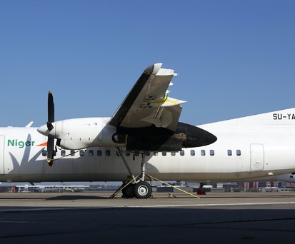 Palestinian Airlines: Both aircraft are up for sale.