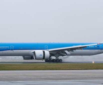 Eine Boeing 777-300 ER von KLM: Ein Jet dieses Typs war in den Vorfall verwickelt.