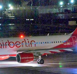 Airbus A319 von Air-Berlin-Tochter Belair: Sie fliegt klassische Ferienziele an.
