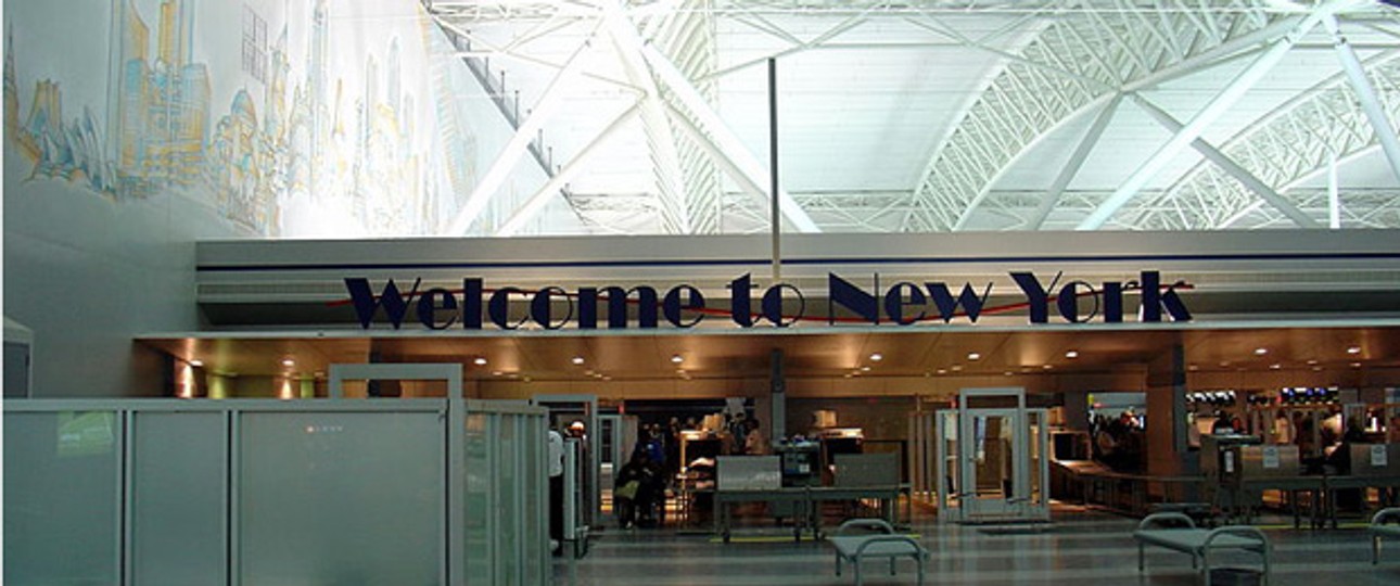 Flughafen JFK: Kein herzliches Willkommen.