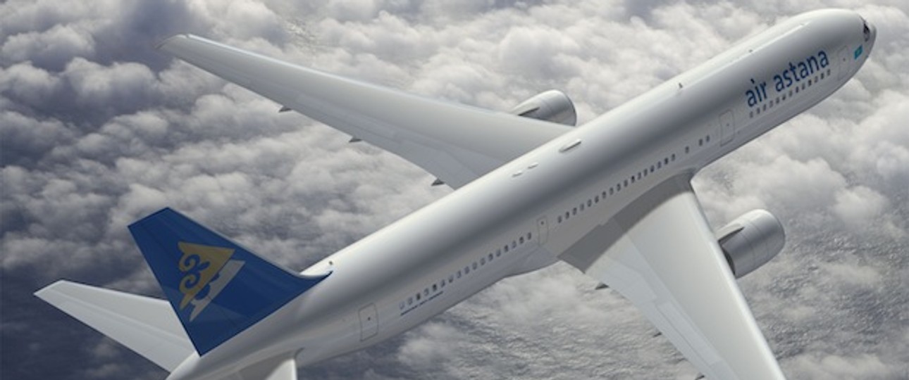 Air Astana baut Streckennetz aus - zum Einsatz kommen werden auch Flugzeuge des Typs Boeing 767-300ER