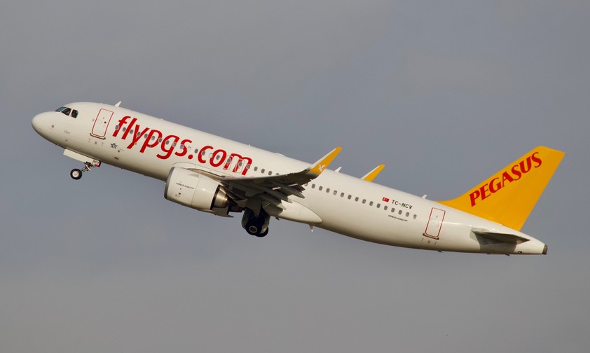 Airbus A320 Neo von Pegasus: Die Airline leitete Flüge um.