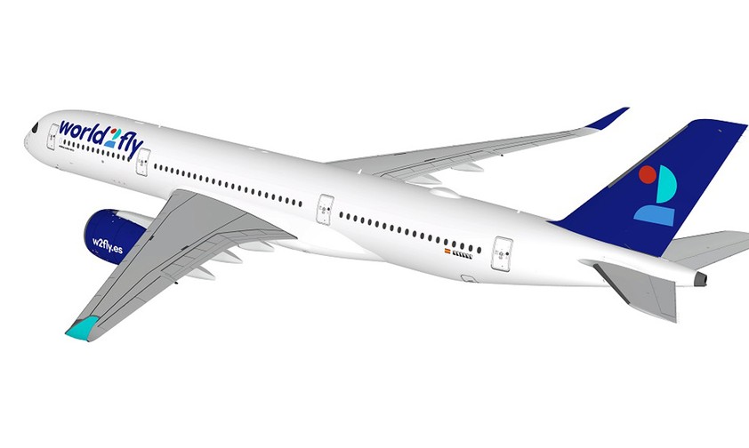 Zeichnung eines Fliegers von World 2 Fly: So werden die Flieger aussehen.