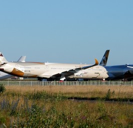 Fünf brandneue Airbus A350-1000 hat Etihad...
