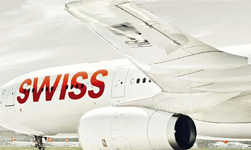 A330 von Swiss: Bei einem Flieger wurde die Notrutsche aus Versehen ausgelöst.