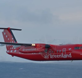 Dash-8-Q200 von Air Greenland: Zwei Flugzeuge werden zu Aufklärungsmaschinen umgebaut.