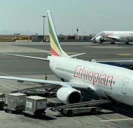 Boeing 737 von Ethiopian Airlines: In solch einem Jet soll der Vorfall geschehen sein.