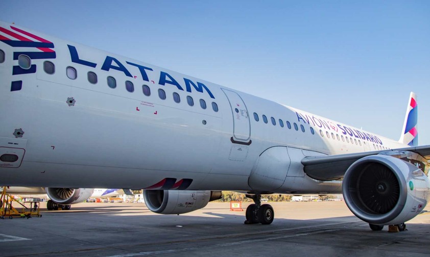 Ein Airbus A321 von Latam: Mit der Einführung der Airbus A321 XLR werden neue Transatlantikrouten möglich.