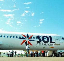 Fokker von Sol de Paraguay: Baldiger Start.