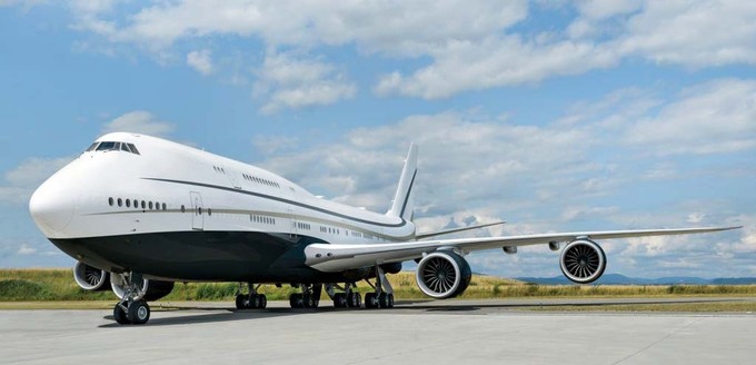 Boeing BBJ 747-8 im Design von Cabinet Alberto Pinto: Richtig edel wird es im Inneren.