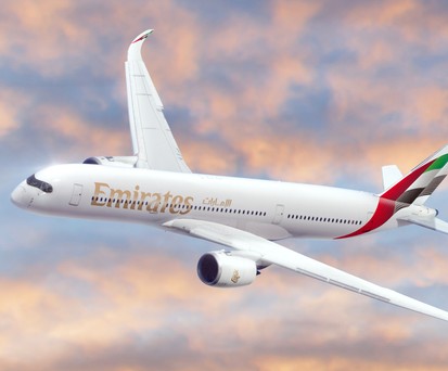 Airbus A350 von Emirates. bekommt spezielle Fenster.