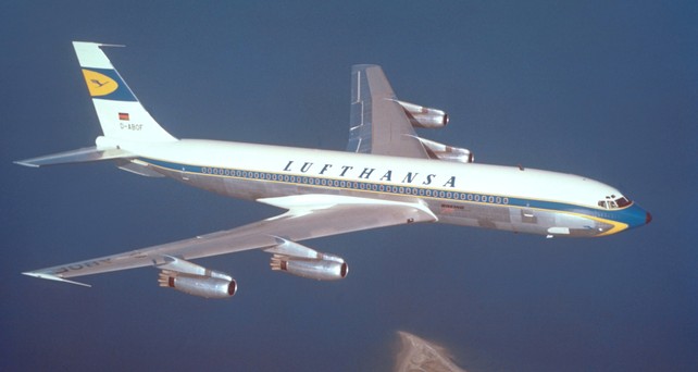 boeing 707 lufthansa 1960