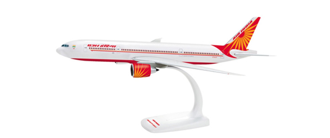 Modell einer B777 von Air India: Nicht mehr profitabel.