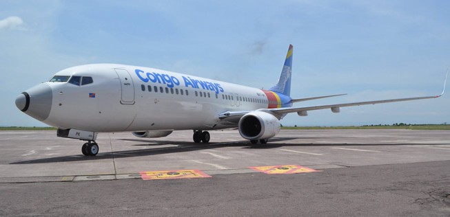 Boeing 737-800 von Congo Airways: Die Airline ist auf Expansionskurs.