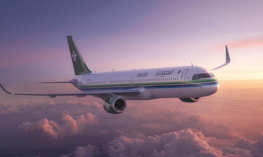 Saudia kleidet die Flugzeuge neu. Grün ist die neue Hauptfarbe.