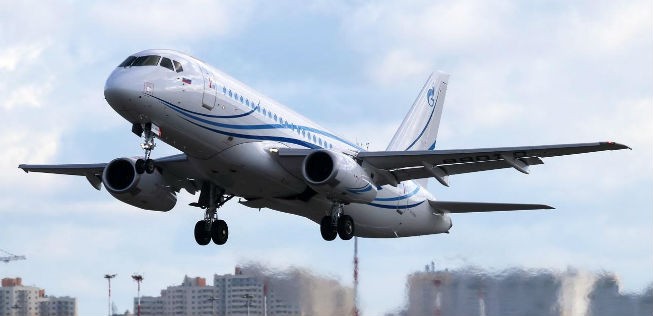 Superjet LR: Startgewicht von 49,5 Tonnen.