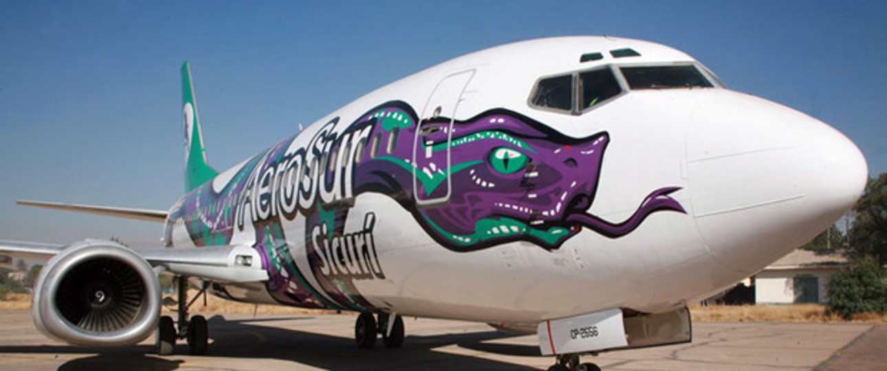 Flieger von Aerosur: Passagiere strandeten.