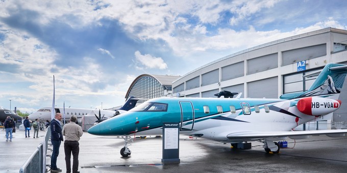 Erstmals an der AERO der spektakuläre Business Aviation Dome im Static Display