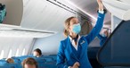 Flugbegleiterinnen von KLM: Fühlen sich nicht sicher.