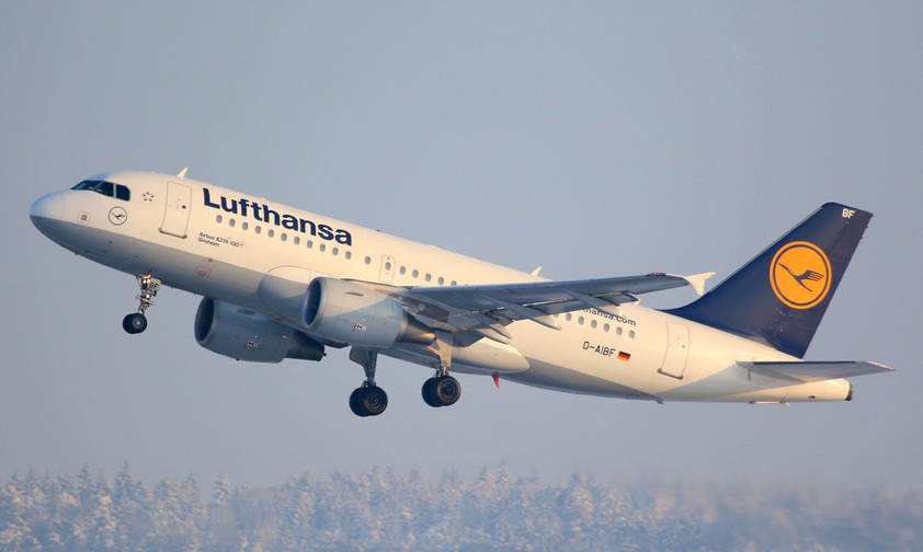 Lufthansa Airbus A319: Flug LH1487 wurde in der weißrussischen Hauptstadt durchsucht.