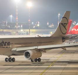 Die künftige D-AIYC in Düsseldorf: Es stehen Reparaturen an.